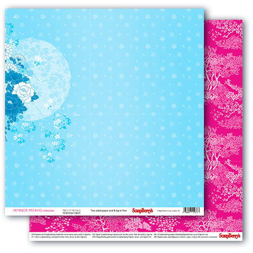 Ozdobny papier 30,5x30,5 cm - Pretty Petals Scrapberrys