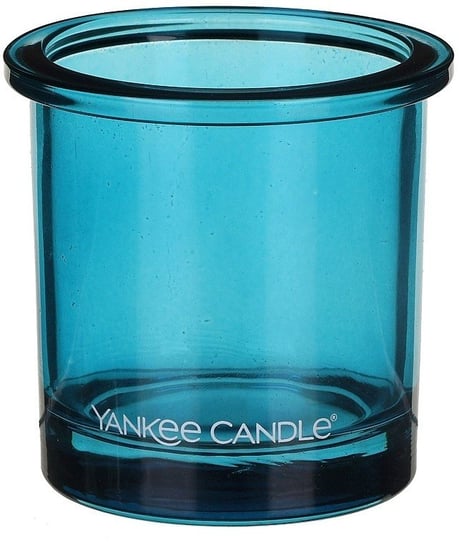 Ozdobny słoik osłonka świecznik Blue Yankee POP na votive lub tealight Yankee Candle