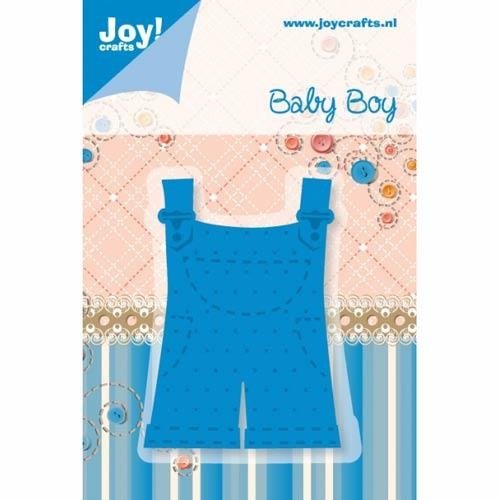 Ozdobny wykrojnik Baby Boy - ogrodniczki Joy! Crafts