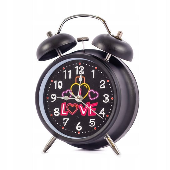Ozdobny Zegar Z Budzikiem Miłość Love Różne Kolory Midex