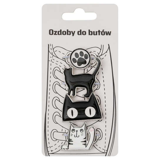 Ozdoby Do Butów, Purrrfect School, 4 Sztuki Empik