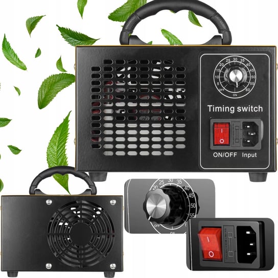 Ozonator powietrza generator ozonu samochodowy domowy wydajny + timer Inna marka