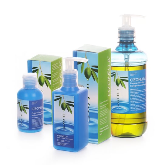 OZONELLA, ozonowana oliwa  do pielęgnacji ciała z pompką, 500ml Ozonella