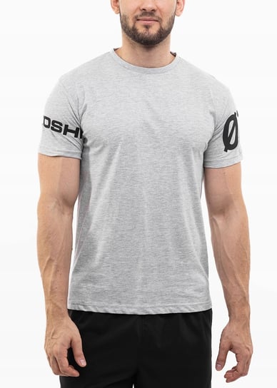 Ozoshi koszulka męska t-shirt bluzka sportowa wygodna bawełna roz. L bez marki