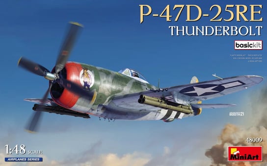P-47D 25Re Thunderbolt 1:48 Miniart 48009 MiniArt