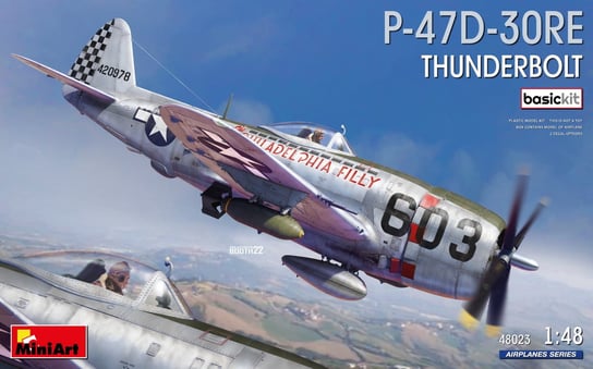 P-47D-30RE Thunderbolt - Basic Kit 1:48 MiniArt 48023 MiniArt