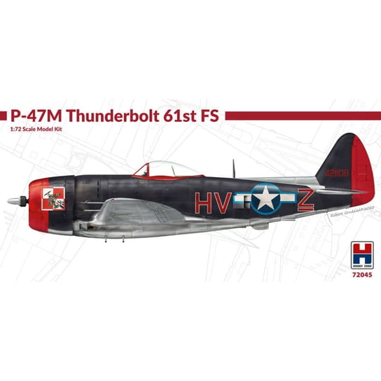 P-47M Thunderbolt 61st FS 1:72 Hobby 2000 72045 Hobby 2000