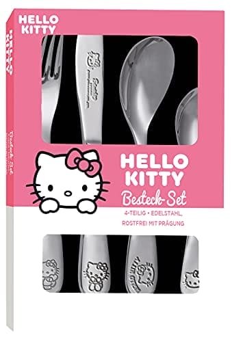 P:os 33126 - Zestaw Sztućców Z Wytłoczeniem Hello Kitty Inna marka