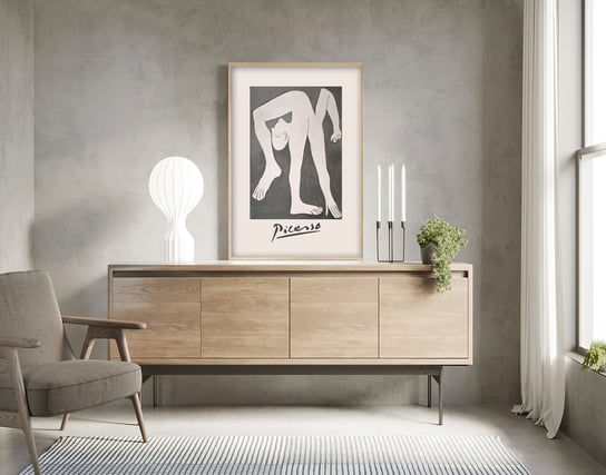 P. Picasso AKROBAT duży  nowoczesny plakat 70x100 DEKORAMA