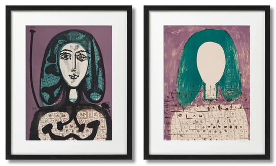 P. Picasso, Kobieta Z Zielonymi Włosami DEKORAMA