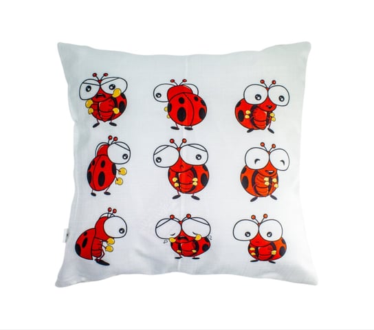 P0018 Poduszka dekoracyjna Biedronki DekorRacje