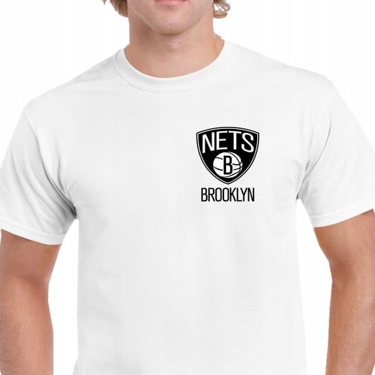 P00464 KOSZULKA MĘSKA BROOKLYN NETS NBA DLA FANA PREZENT JAKOŚĆ S JHK