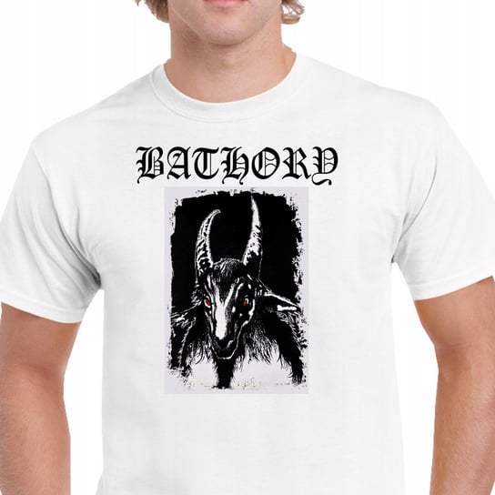 P100 Koszulka Bathory Goat Black Metal Prezent Jakość M Bawełna JHK