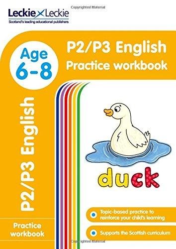 P2P3 English Practice Workbook: Extra Practice for Cfe Primary School English Leckie