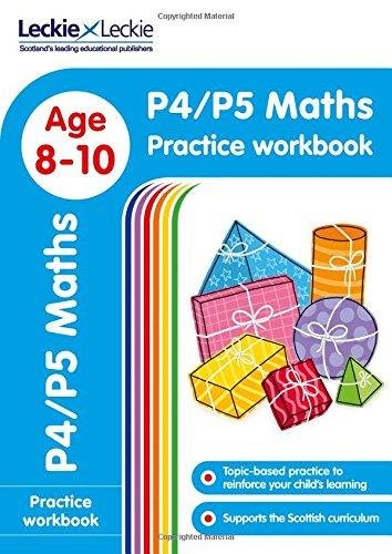 P4P5 Maths Practice Workbook: Extra Practice for Cfe Primary School English Leckie