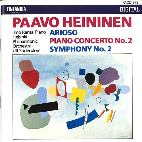 Paavo Heininen : Arioso, Piano Concerto No.2, Symphony No.2 Helsinki Philharmonic Orchestra