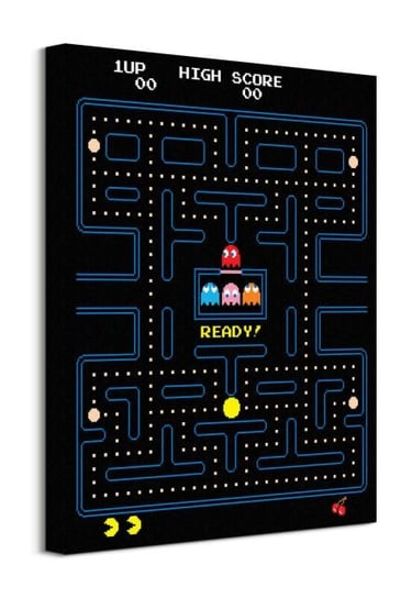 Pac-Man Maze - obraz na płótnie Pyramid International