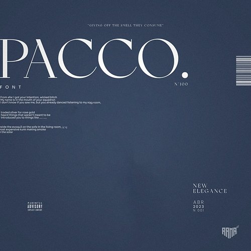 Pacco Font