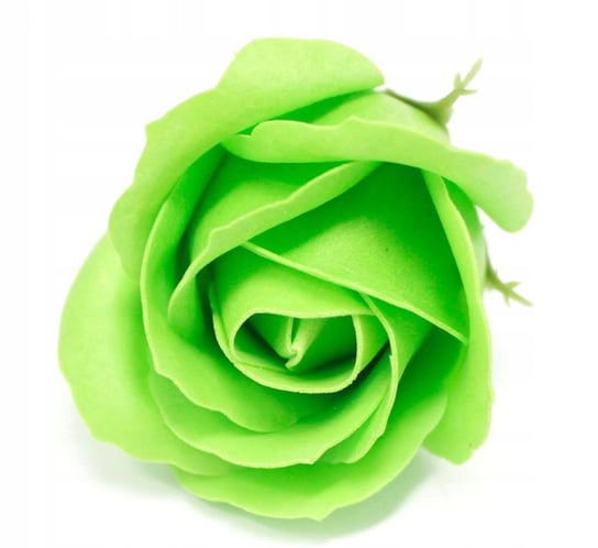 Pachnąca Mydlana Zielona Róża Kwiat 1Szt Na Bukiet DOMOSFERA