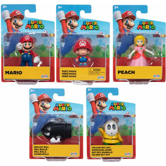 PACK 8 FIGURAS SUPER MARIO WAVE 38 SUPER MARIO BROS 6,5CM SURTIDO Jakks Pacific