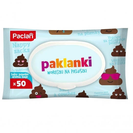 Paclan, Worki Na Pieluszki Paklanki, 50 Szt. Paclan