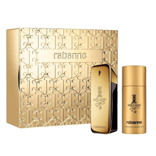 Paco Rabanne 1 Million Men zestaw woda toaletowa spray 100ml + dezodorant spray 150ml Paco Rabanne