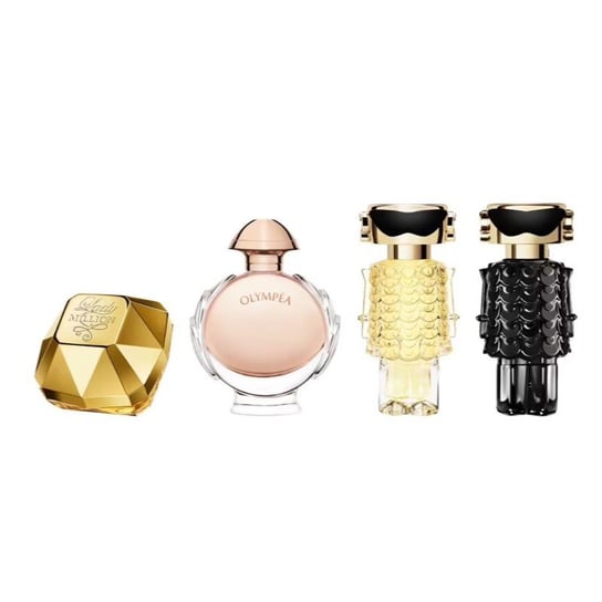 Paco Rabanne, Zestaw perfum miniatur, 4 szt. Paco Rabanne