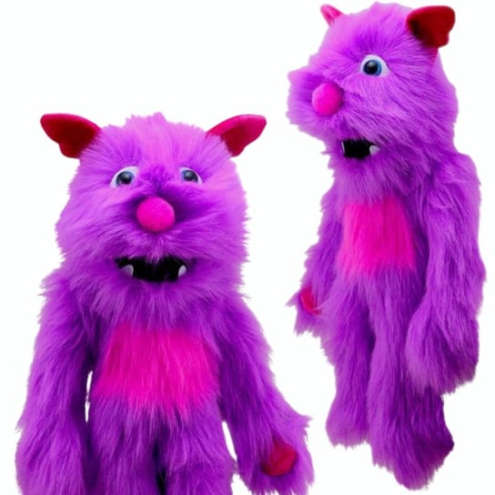 Pacynka Na Rękę Dla Dzieci Zabawka Monster Duży Potworek Kukiełka Rusza Buzią The Puppet Company