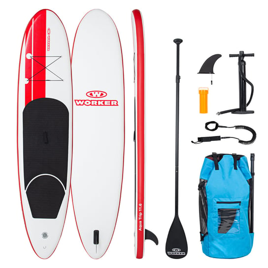 Paddleboard deska pompowana SUP z wiosłem oraz akcesoriami WORKER WaveTrip 11'6" WORKER