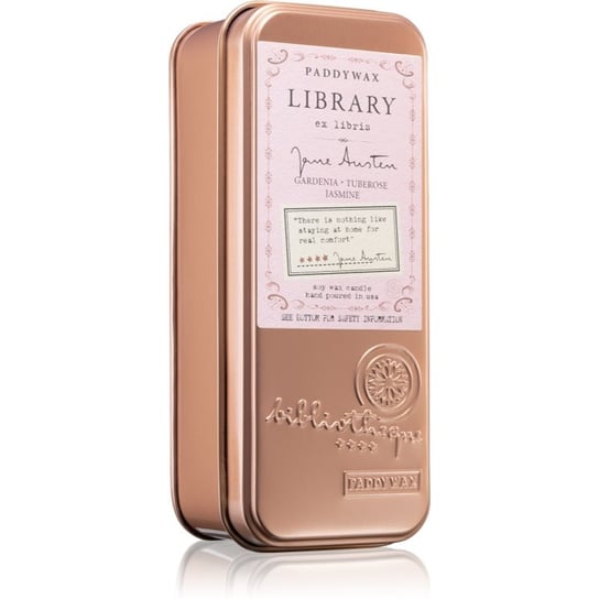 Paddywax Library Jane Austen Świeczka Zapachowa 70 G Paddywax