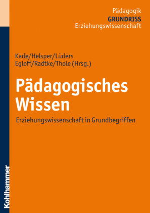 Pädagogisches Wissen Kohlhammer W., Kohlhammer
