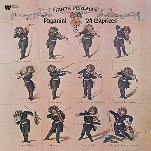 Paganini: 24 Caprices Perlman Itzhak