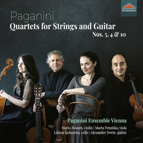 Paganini: Quartets for Strings and Guitar Volume 3 - Nos. 5, 4 & 10 Paganini Ensemble Vienna