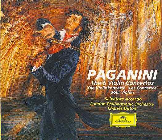 Paganini: The 6 Violin Concertos Accardo Salvatore
