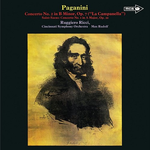 Paganini: Violin Concerto No. 2; Saint-Saëns: Violin Concerto No. 1 Ruggiero Ricci, Cincinnati Symphony Orchestra, Max Rudolf