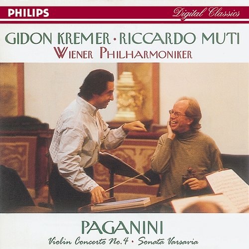 Paganini: Violin Concerto No.4/Suonata Varsavia Gidon Kremer, Wiener Philharmoniker, Riccardo Muti