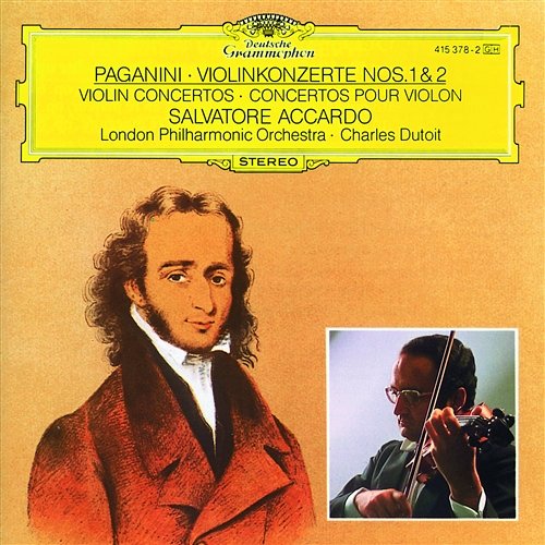 Paganini: Violin Concertos Nos.1 & 2 Salvatore Accardo, London Philharmonic Orchestra, Charles Dutoit