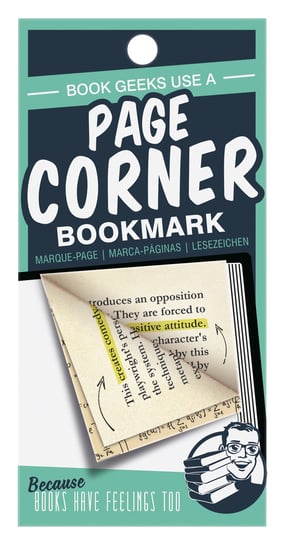 Page corner - zakładka narożnikowa do książki Geeks IF