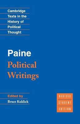 Paine: Political Writings Paine Thomas