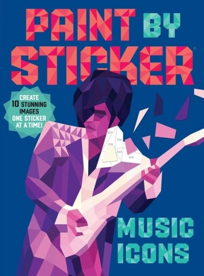 Paint by Sticker: Music Icons Opracowanie zbiorowe