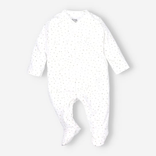 Pajac niemowlęcy STARS z bawełny organicznej dla dziewczynki-56 NINI
