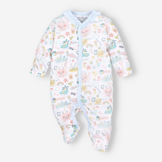 Pajac niemowlęcy SUNNY z bawełny organicznej dla dziewczynki-56 Inna marka