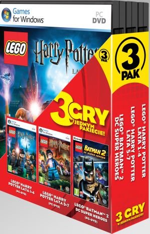 Pak: LEGO Harry Potter: Lata 1-4 / LEGO Harry Potter: Lata 5-7 / Lego Batman 2: DC Super Heroes Warner Bros