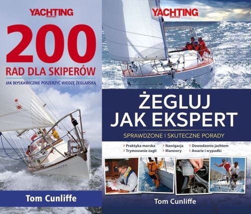 Pakiet: 200 rad dla skiperów / Żegluj jak ekspert Cunliffe Tom