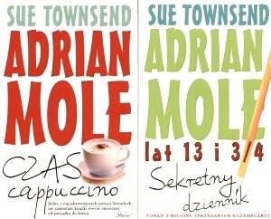 Pakiet: Adrian Mole lat 13 i 3/4. Sekretny dziennik / Adrian Mole. Czas cappuccino Townsend Sue