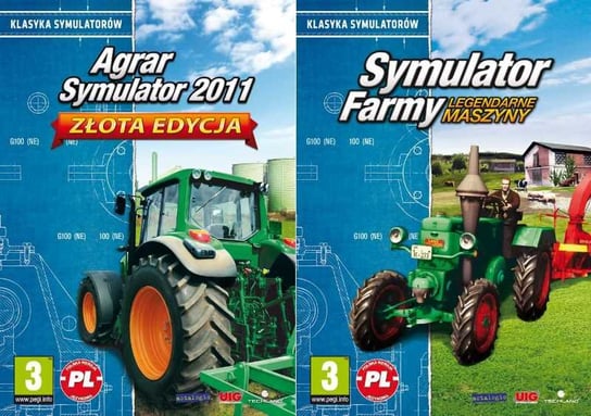 Pakiet: Agrar symulator 2011 / Symulator farmy: Legendarne maszyny Techland