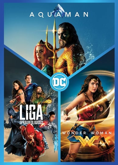 Pakiet: Aquaman / Liga Sprawiedliwości / Wonder Woman Wan James, Snyder Zack, Jenkins Patty