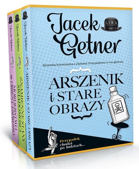 Pakiet: Arszenik i stare obrazy / Znamienne stany świadomości / Morderstwo w Orient Espresso Getner Jacek