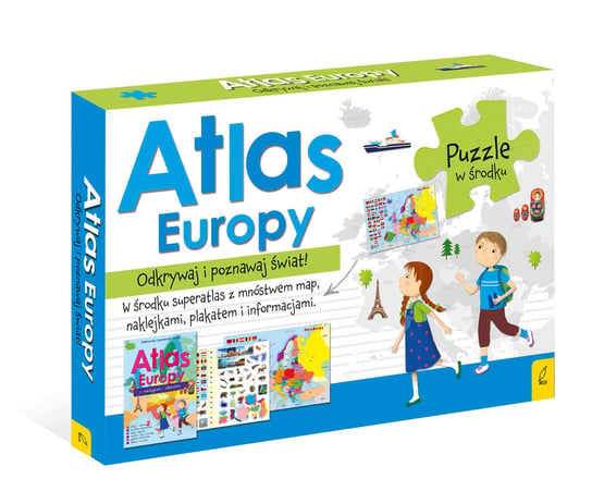 Pakiet Atlas Europy Opracowanie zbiorowe