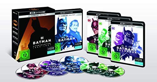 Pakiet: Batman / Powrót Batmana / Batman Forever / Batman i Robin Various Directors